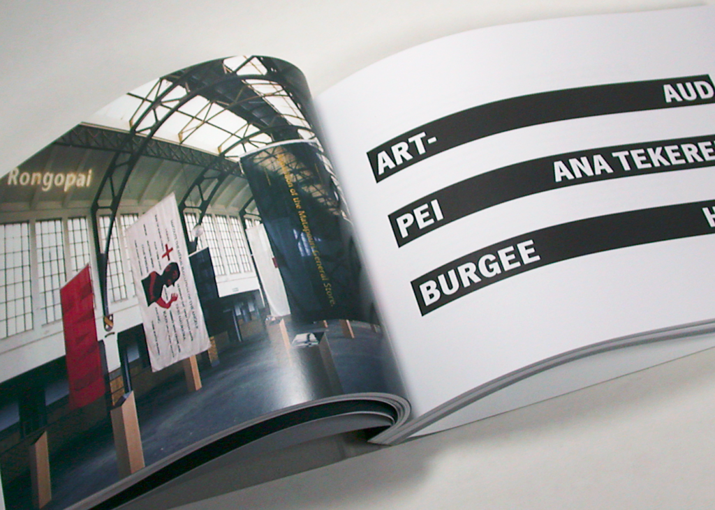 Station of Earth-Bound Ghosts installation shown in the Te Tangi a te Matuhi